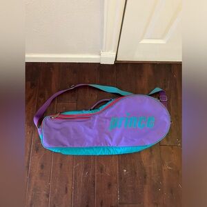 Vintage Prince Tennis Racket Bag Holder